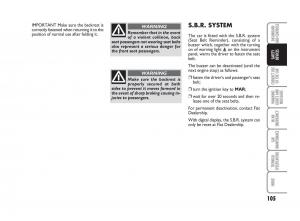 Fiat-Linea-owners-manual page 106 min