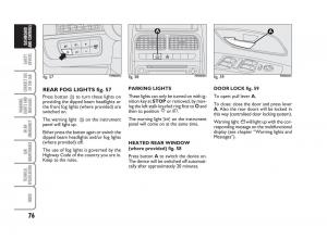 Fiat-Linea-owners-manual page 77 min