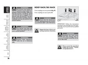 Fiat-Linea-owners-manual page 91 min