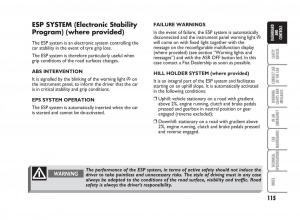 Fiat-Punto-II-2-owners-manual page 116 min