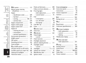 Fiat-Punto-II-2-owners-manual page 291 min