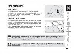 Fiat-Punto-II-2-owners-manual page 60 min