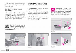 Lancia-Lybra-owners-manual page 207 min