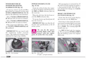 Lancia-Lybra-owners-manual page 221 min