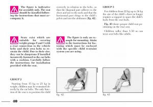 Lancia-Lybra-owners-manual page 41 min