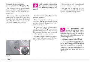 Lancia-Lybra-owners-manual page 47 min