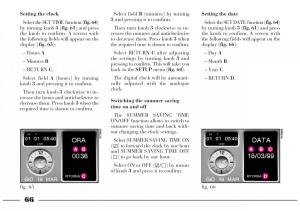 Lancia-Lybra-owners-manual page 67 min