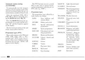 Lancia-Lybra-owners-manual page 89 min