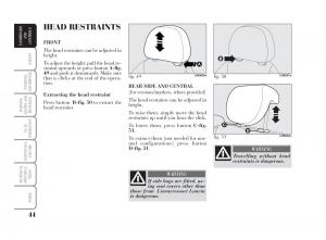 Lancia-Musa-owners-manual page 45 min