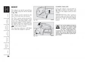 Lancia-Musa-owners-manual page 81 min