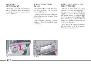 Lancia-Thesis-owners-manual page 173 min