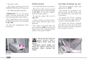 Lancia-Thesis-owners-manual page 221 min