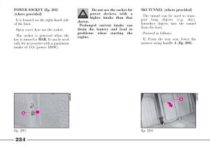 Lancia-Thesis-owners-manual page 235 min