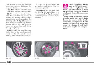 Lancia-Thesis-owners-manual page 281 min