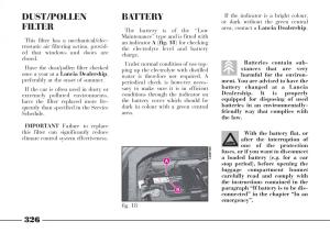 Lancia-Thesis-owners-manual page 327 min