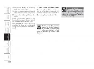 Lancia-Ypsilon-owners-manual page 139 min