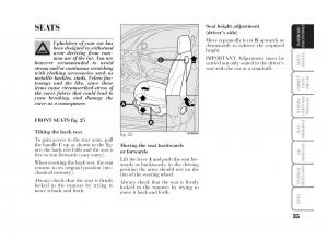 Lancia-Ypsilon-owners-manual page 36 min