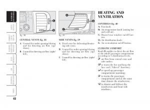 Lancia-Ypsilon-owners-manual page 43 min