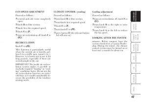 Lancia-Ypsilon-owners-manual page 48 min