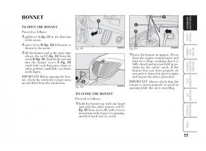 Lancia-Ypsilon-owners-manual page 78 min