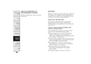 Lancia-Ypsilon-II-2-owners-manual page 234 min