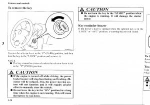 Mitsubishi-Outlander-I-1-owners-manual page 104 min