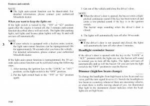 Mitsubishi-Outlander-I-1-owners-manual page 138 min