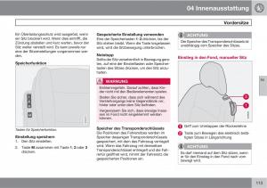 Volvo-C30-Handbuch page 115 min