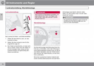 Volvo-C30-Handbuch page 78 min