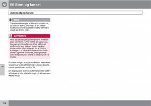 Volvo-C30-Bilens-instruktionsbog page 160 min