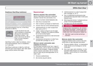 Volvo-C30-Bilens-instruktionsbog page 163 min