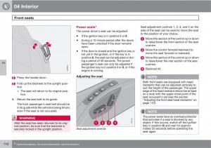 Volvo-C30-owners-manual page 110 min