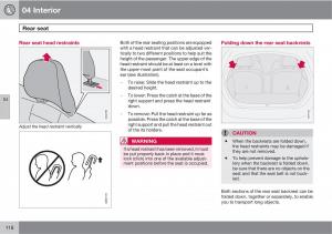 Volvo-C30-owners-manual page 118 min