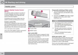 Volvo-C30-owners-manual page 162 min