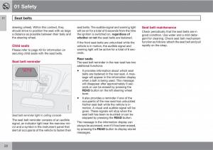 Volvo-C30-owners-manual page 22 min