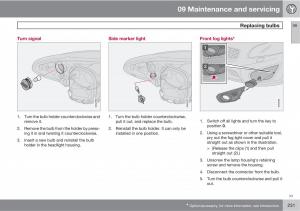 Volvo-C30-owners-manual page 231 min