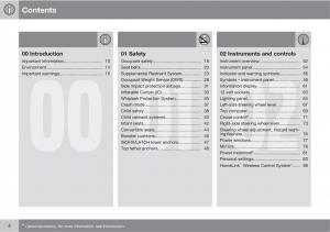 Volvo-C30-owners-manual page 4 min