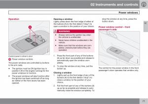 Volvo-C30-owners-manual page 77 min