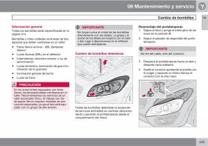 Volvo-C30-manual-del-propietario page 247 min