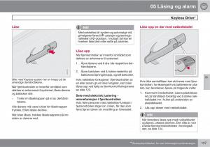 Volvo-C30-bruksanvisningen page 129 min