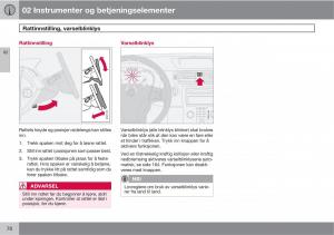 Volvo-C30-bruksanvisningen page 72 min