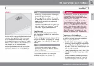 Volvo-C30-instruktionsbok page 83 min