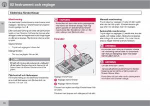 Volvo-S40-II-2-instruktionsbok page 70 min