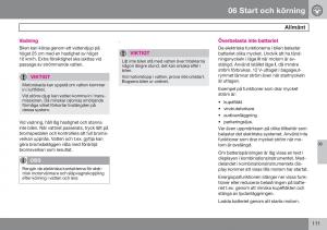 Volvo-S60-I-1-instruktionsbok page 112 min