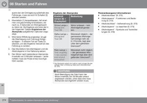 Volvo-S60-II-2-Handbuch page 276 min