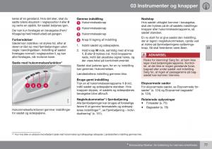 Volvo-S60-II-2-Bilens-instruktionsbog page 79 min