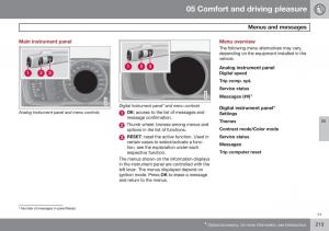 Volvo-S60-II-2-owners-manual page 215 min