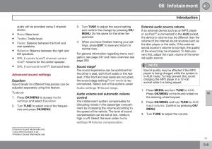 Volvo-S60-II-2-owners-manual page 251 min