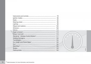 Volvo-S60-II-2-owners-manual page 78 min