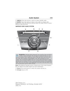 Ford-Focus-III-3-owners-manual page 310 min